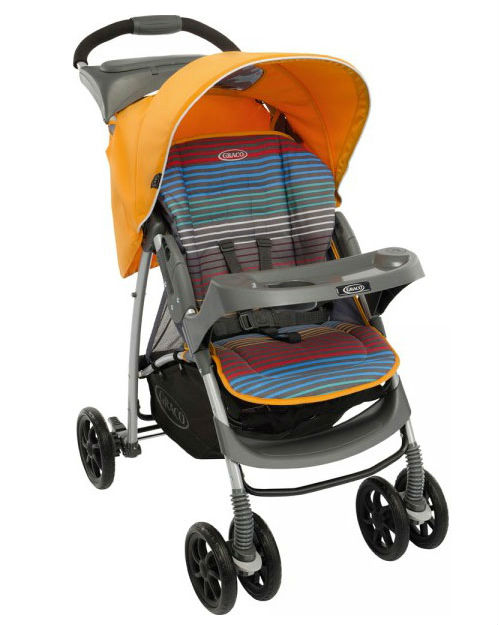 Коляска прогулочная Graco Mirage+ W Parent tray and boot